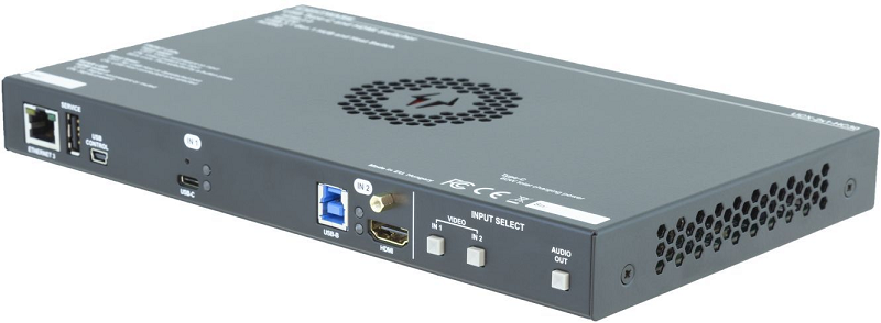 LIGHTWARE Taurus Schalter HDMI2.0 UHD/ 4K, USB3.1/2/1 2x1 UCX-2x1-HC30